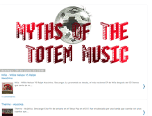 Tablet Screenshot of musictotem.blogspot.com