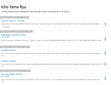 Tablet Screenshot of ichoyamaryu.blogspot.com