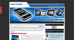 Desktop Screenshot of popular-gadget.blogspot.com