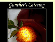 Tablet Screenshot of guntherscatering.blogspot.com