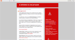 Desktop Screenshot of elinfiernoesencantador.blogspot.com