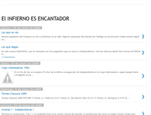 Tablet Screenshot of elinfiernoesencantador.blogspot.com