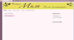 Desktop Screenshot of boutique-musa.blogspot.com