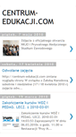 Mobile Screenshot of centrum-edukacji.blogspot.com