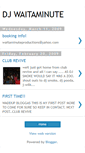 Mobile Screenshot of djwaitaminuteofficial.blogspot.com