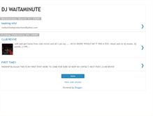 Tablet Screenshot of djwaitaminuteofficial.blogspot.com