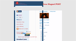 Desktop Screenshot of erosmagnet.blogspot.com