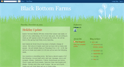 Desktop Screenshot of blackbottomfarms.blogspot.com