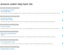 Tablet Screenshot of pressurecookerbabybackribsss.blogspot.com