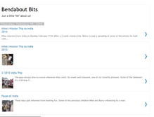 Tablet Screenshot of bendabout.blogspot.com