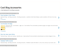 Tablet Screenshot of cool-blog-accessories.blogspot.com