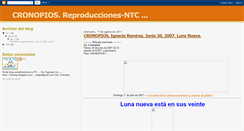 Desktop Screenshot of cronopiosreproducciones-ntc.blogspot.com