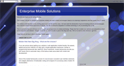 Desktop Screenshot of emobilitysolution.blogspot.com