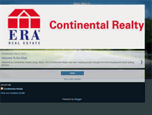 Tablet Screenshot of continentalrealty.blogspot.com