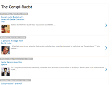 Tablet Screenshot of conspi-racist.blogspot.com