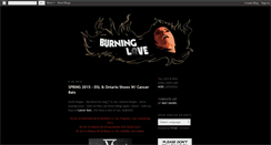 Desktop Screenshot of burninglove416.blogspot.com