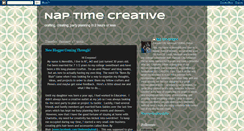 Desktop Screenshot of naptimecreative.blogspot.com