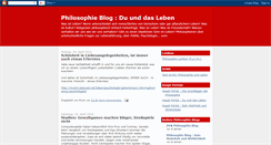 Desktop Screenshot of philosophie-leben.blogspot.com