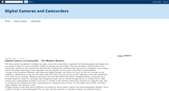 Desktop Screenshot of digitalcamerasandcamcorders.blogspot.com