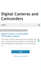 Mobile Screenshot of digitalcamerasandcamcorders.blogspot.com