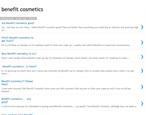 Tablet Screenshot of benefit-cosmetics-f.blogspot.com