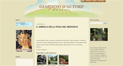 Desktop Screenshot of giardinodautore.blogspot.com