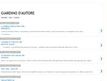Tablet Screenshot of giardinodautore.blogspot.com