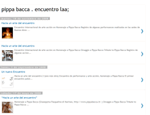 Tablet Screenshot of encuentropippabacca.blogspot.com