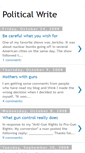 Mobile Screenshot of politicalwrite.blogspot.com