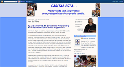 Desktop Screenshot of caritasmendoza.blogspot.com