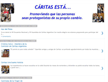 Tablet Screenshot of caritasmendoza.blogspot.com