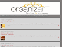 Tablet Screenshot of organizart.blogspot.com