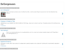 Tablet Screenshot of dagorgeouses.blogspot.com
