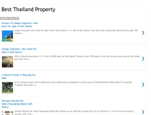 Tablet Screenshot of best-thailand-property.blogspot.com