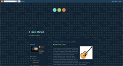 Desktop Screenshot of i-lovemusic-also.blogspot.com