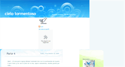 Desktop Screenshot of cielotormentoso.blogspot.com