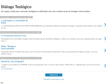 Tablet Screenshot of dialogoteologico.blogspot.com