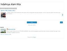 Tablet Screenshot of alam-indonesia.blogspot.com