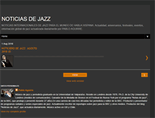 Tablet Screenshot of noticiasjazz.blogspot.com