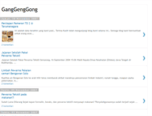 Tablet Screenshot of ganggenggong.blogspot.com