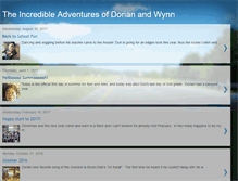 Tablet Screenshot of dorianandwynn.blogspot.com