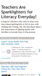 Mobile Screenshot of lightthesparkofliteracy.blogspot.com