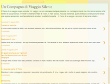 Tablet Screenshot of compagnosilente.blogspot.com