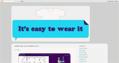 Desktop Screenshot of easytowear.blogspot.com