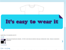 Tablet Screenshot of easytowear.blogspot.com