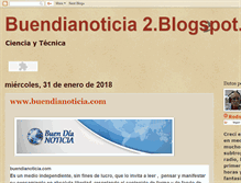 Tablet Screenshot of buendianoticia2.blogspot.com