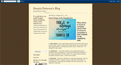 Desktop Screenshot of dennispetersen.blogspot.com