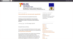 Desktop Screenshot of jugendnetzinternational.blogspot.com