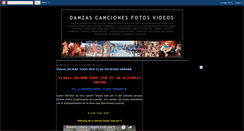 Desktop Screenshot of danzasfotosvideoshistoriaresena.blogspot.com