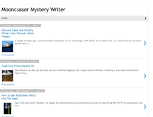 Tablet Screenshot of leedotymysterywriter.blogspot.com